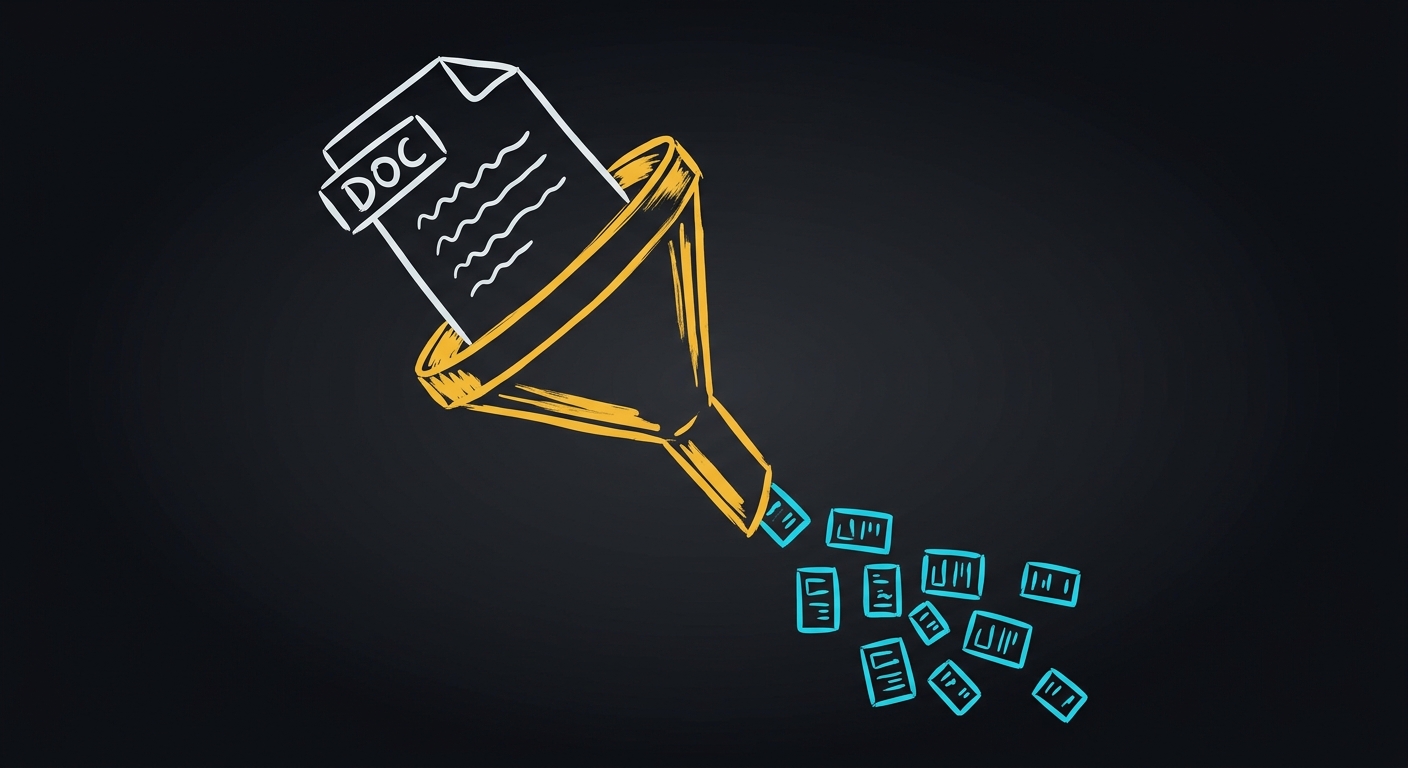 AXL Compress - document compression funnel